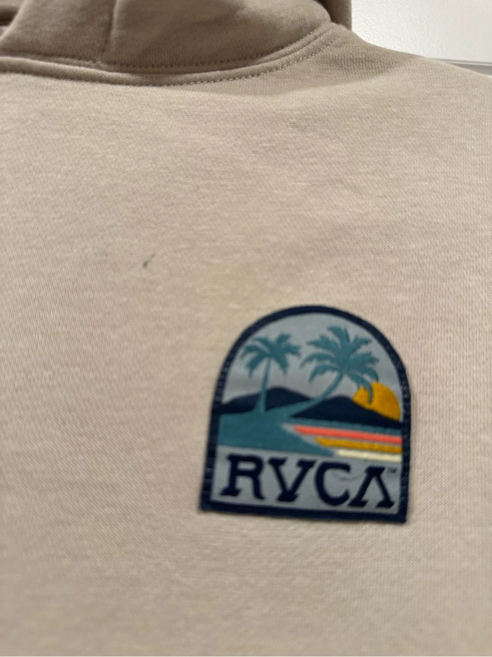 RVCA Cream Pullover Hoodie